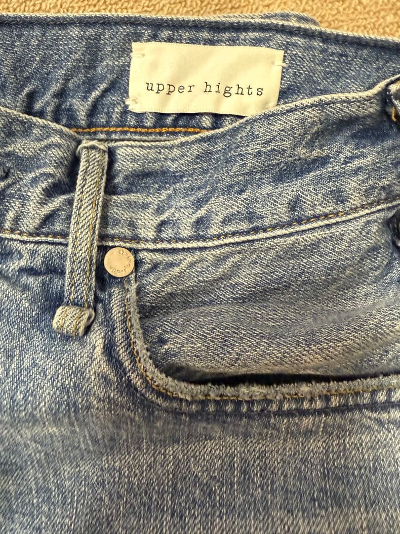 アッパーハイツ　ザニース　ワイドストレートデニム　　24サイズ　THENIECE