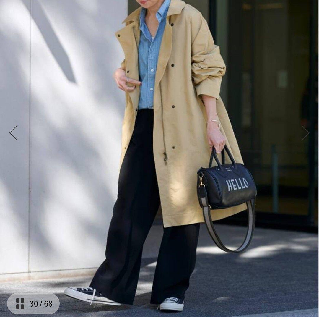 フレームワーク☆FRAMEWORK☆撥水ポンチョトレンチコート