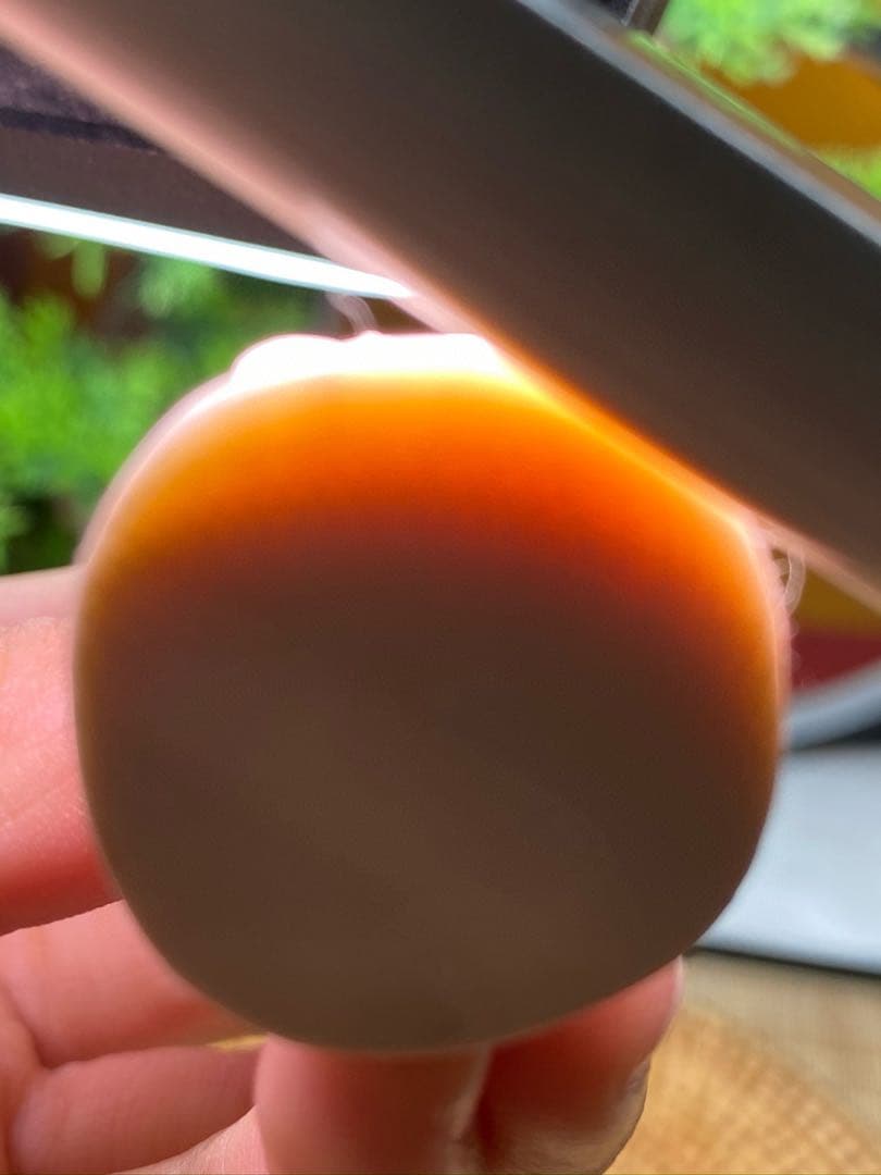 天然マンモス牙美しい手作り彫刻　南海観音　置物