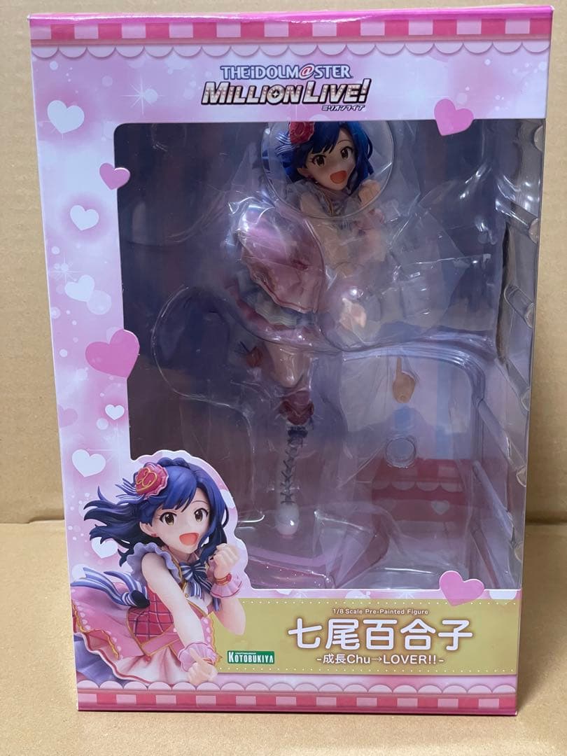 七尾百合子　成長Chu→LOVER!! アイドルマスター　ミリオンライブ　1/8