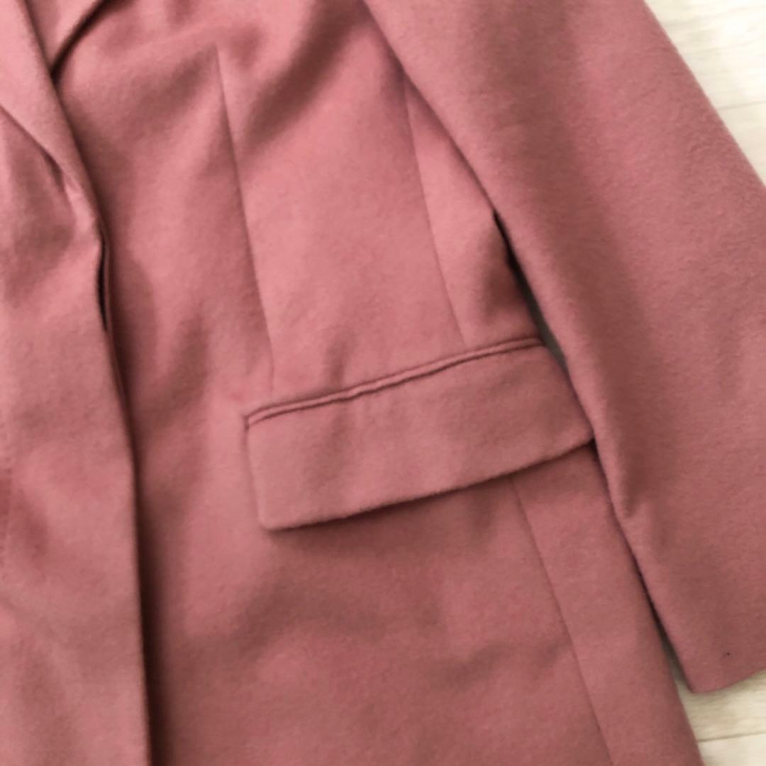 美品✨　ピーエスポールスミス チェスターコート 羊毛　カシミヤ混　柄裏地　ＸＬ