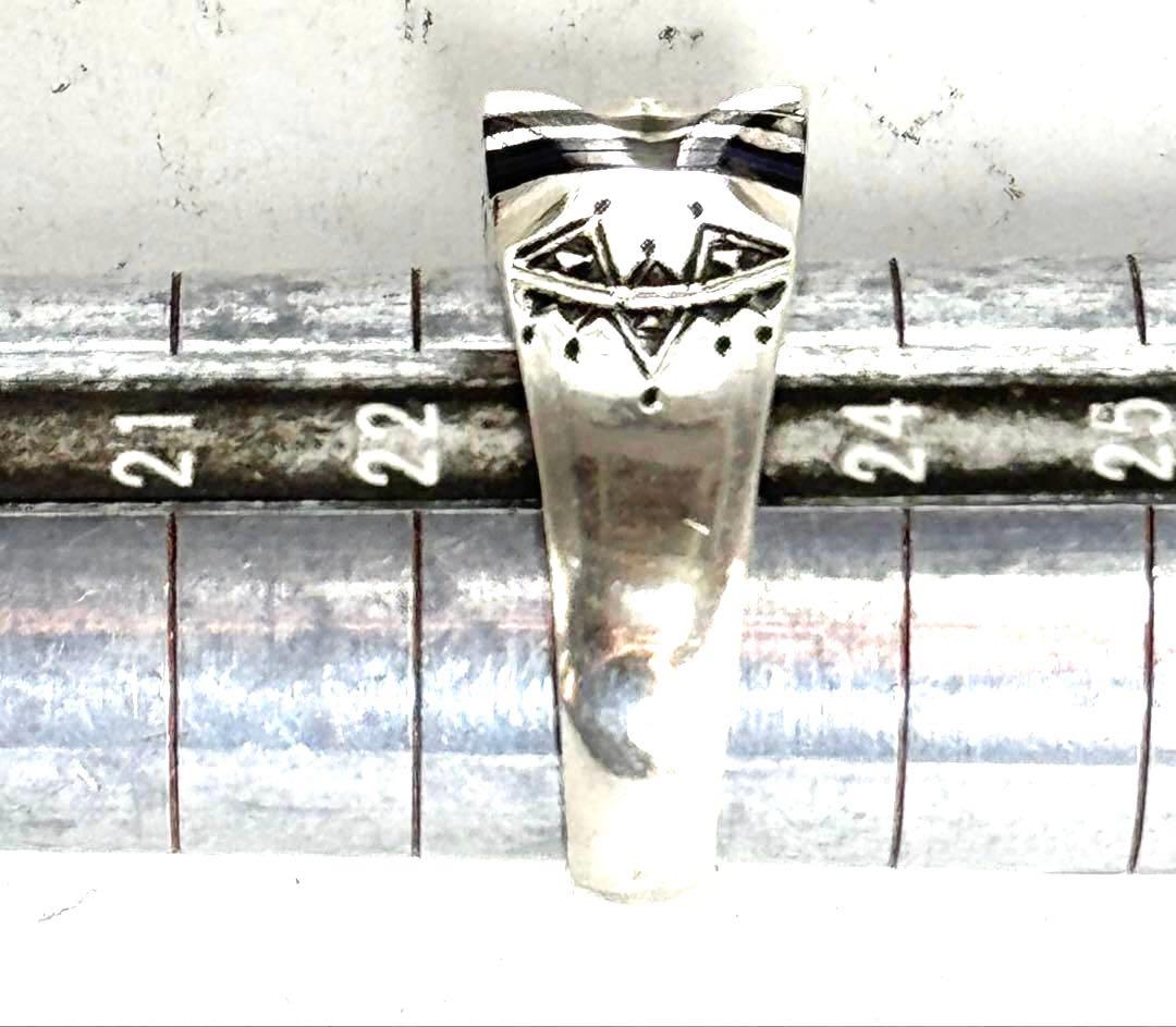 トゥアレグ族　ハンドメイド　さシルバーリング