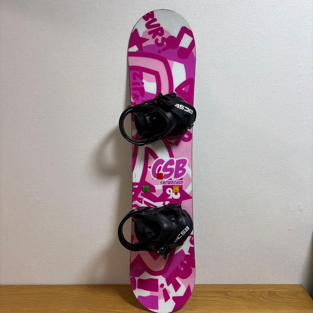 Burton バートン　キッズ　ジュニアスノーボードブーツ付　18-18.5cm