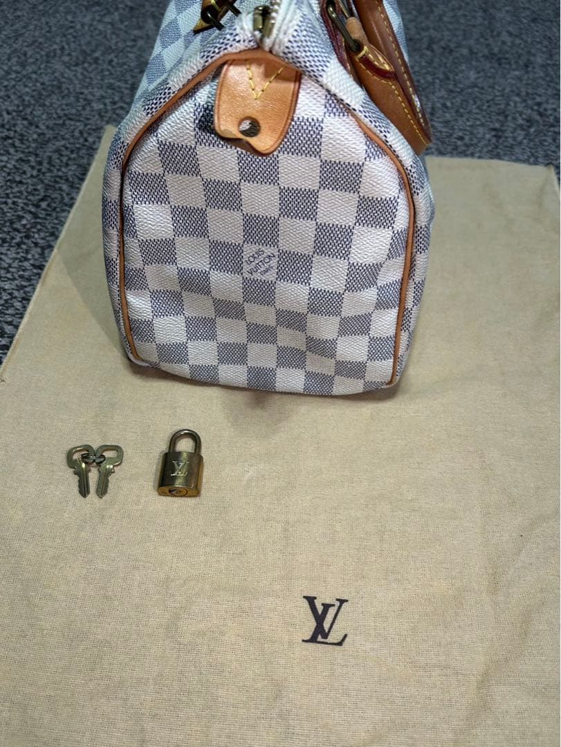 LOUIS VUITTON ルイヴィトン ダミエ アズール スピーディ25