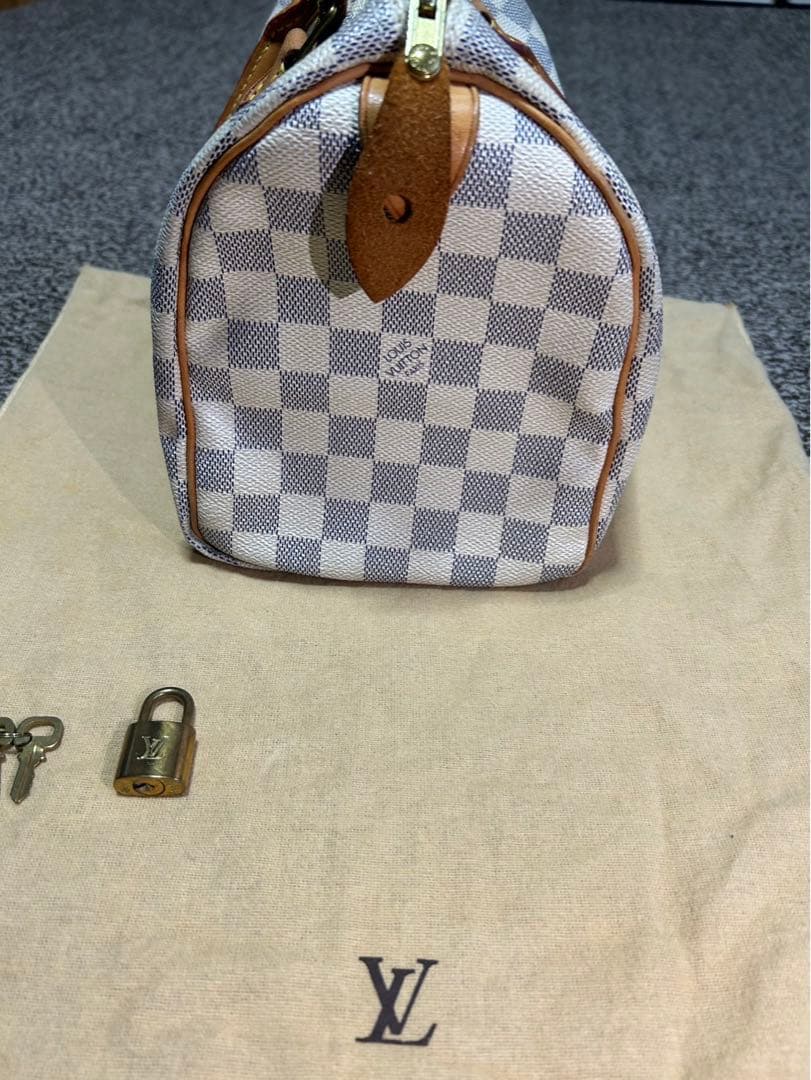 LOUIS VUITTON ルイヴィトン ダミエ アズール スピーディ25