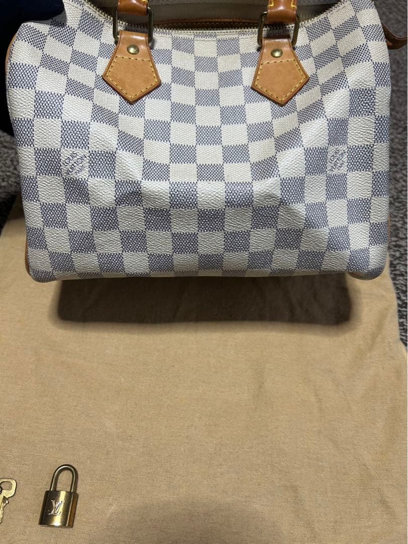 LOUIS VUITTON ルイヴィトン ダミエ アズール スピーディ25