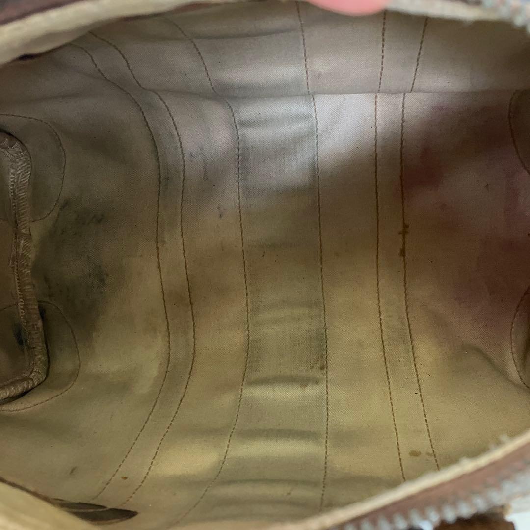 GUCCI　オールドグッチ　ミニボストンバッグ　シェリーライン　PVC　1906