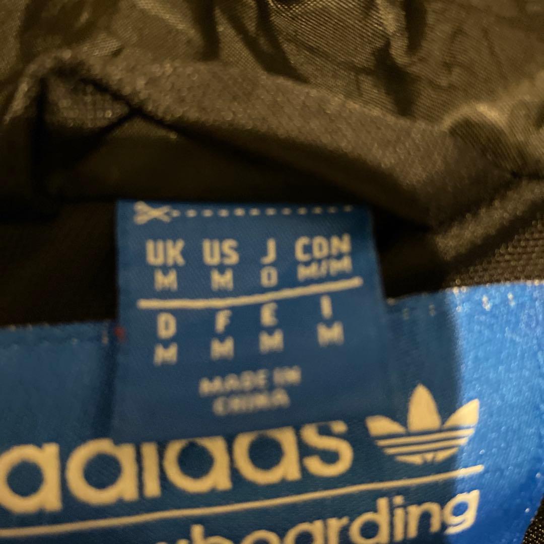 【O】 adidas Originals スノーボードウエア つなぎ 黒×白