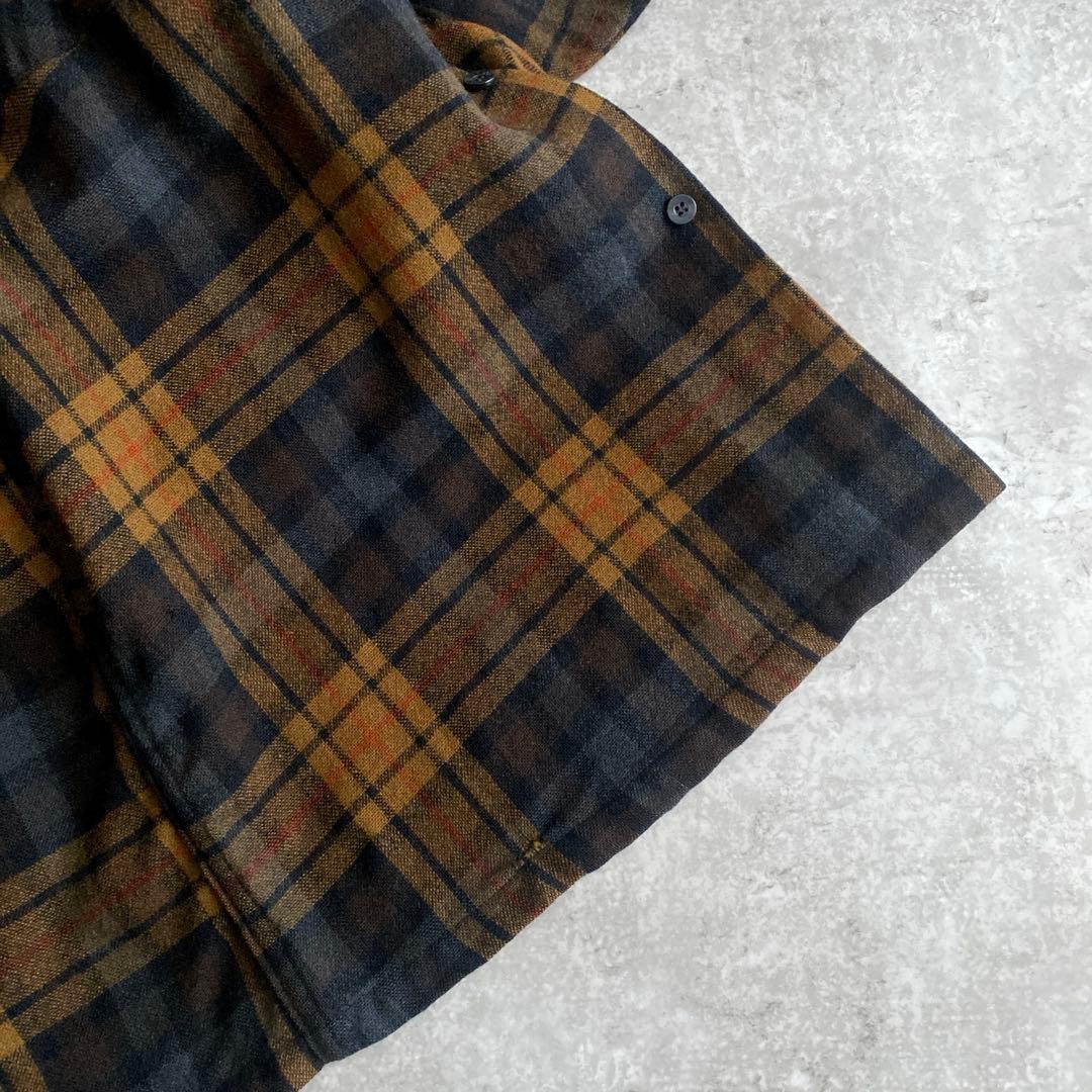 ド渋 60s 70s ペンドルトン ウール オンブレ ボードシャツ USA製 L