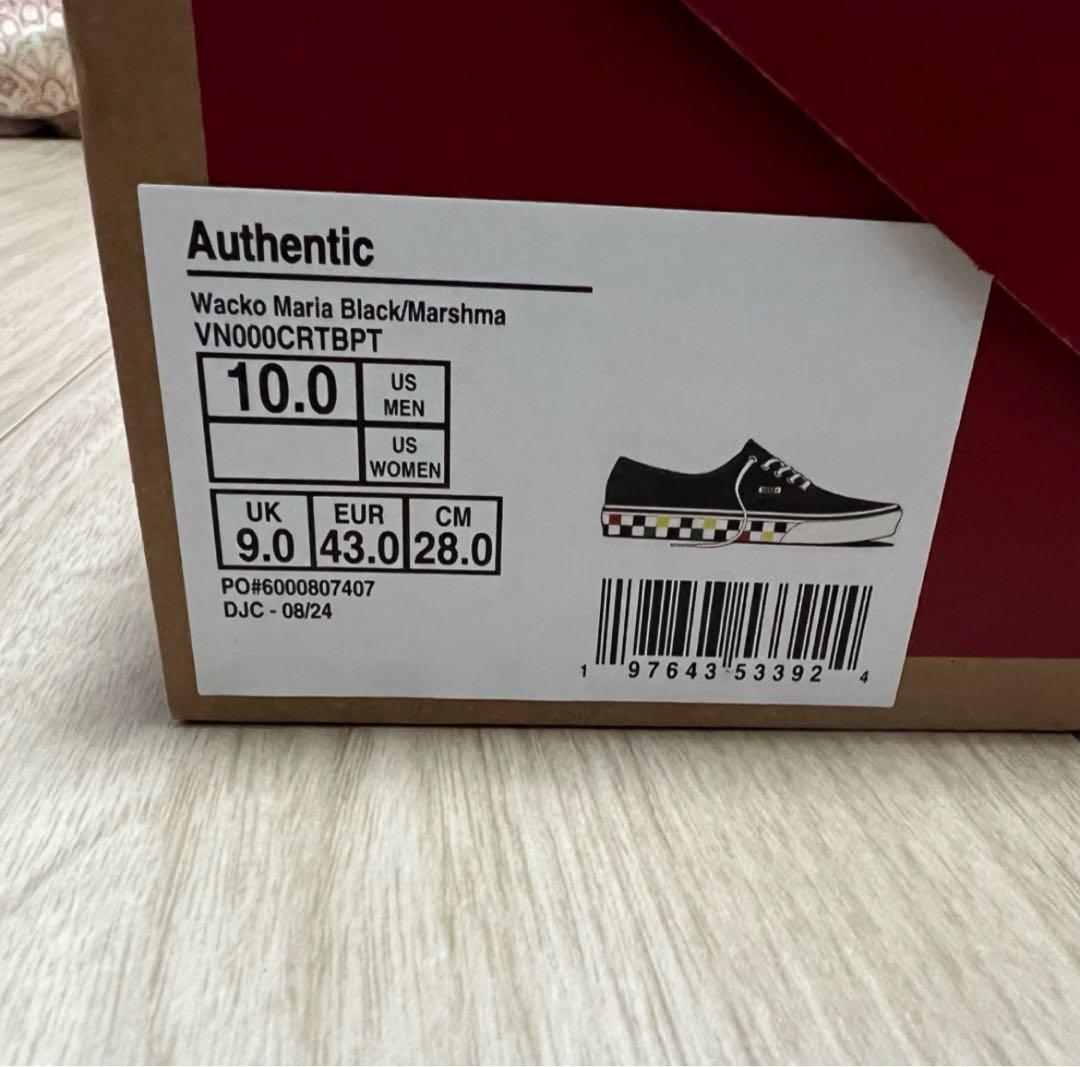 28cm wackomaria vans AUTHENTIC キムタク