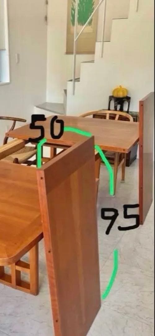 ダイニングテーブルのみ(伸長式)最大270cm