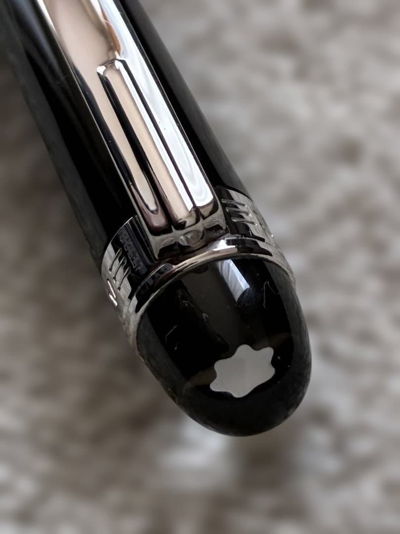 ◾️美品◾️モンブランスターウォーカーボールペン◾️ミッドナイトブラック◾️新品リフィル