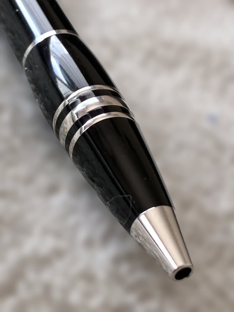 ◾️美品◾️モンブランスターウォーカーボールペン◾️ミッドナイトブラック◾️新品リフィル