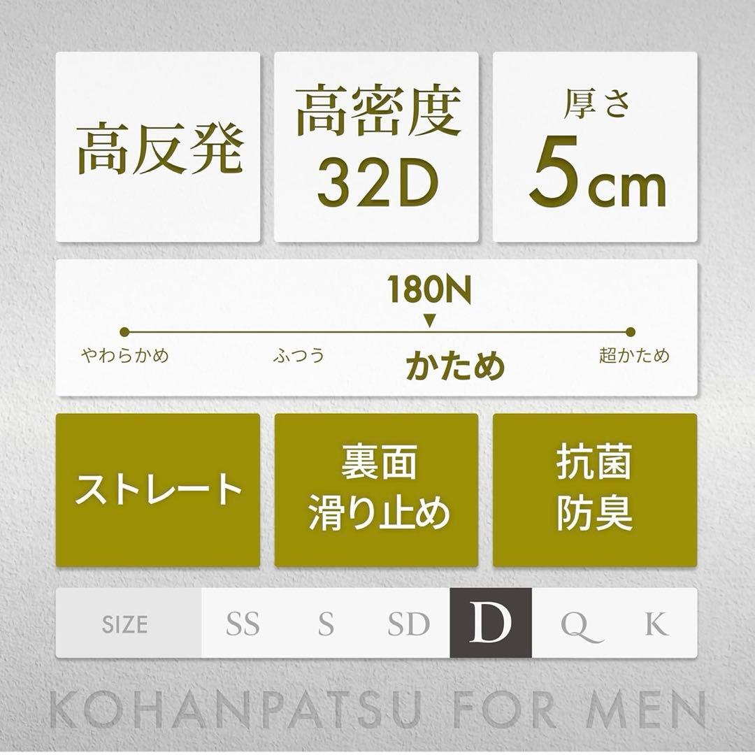 GOKUMIN 高反発マットレス ダブル