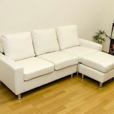 アウトレットセール☆定価105800円！3人掛けカウチソファー