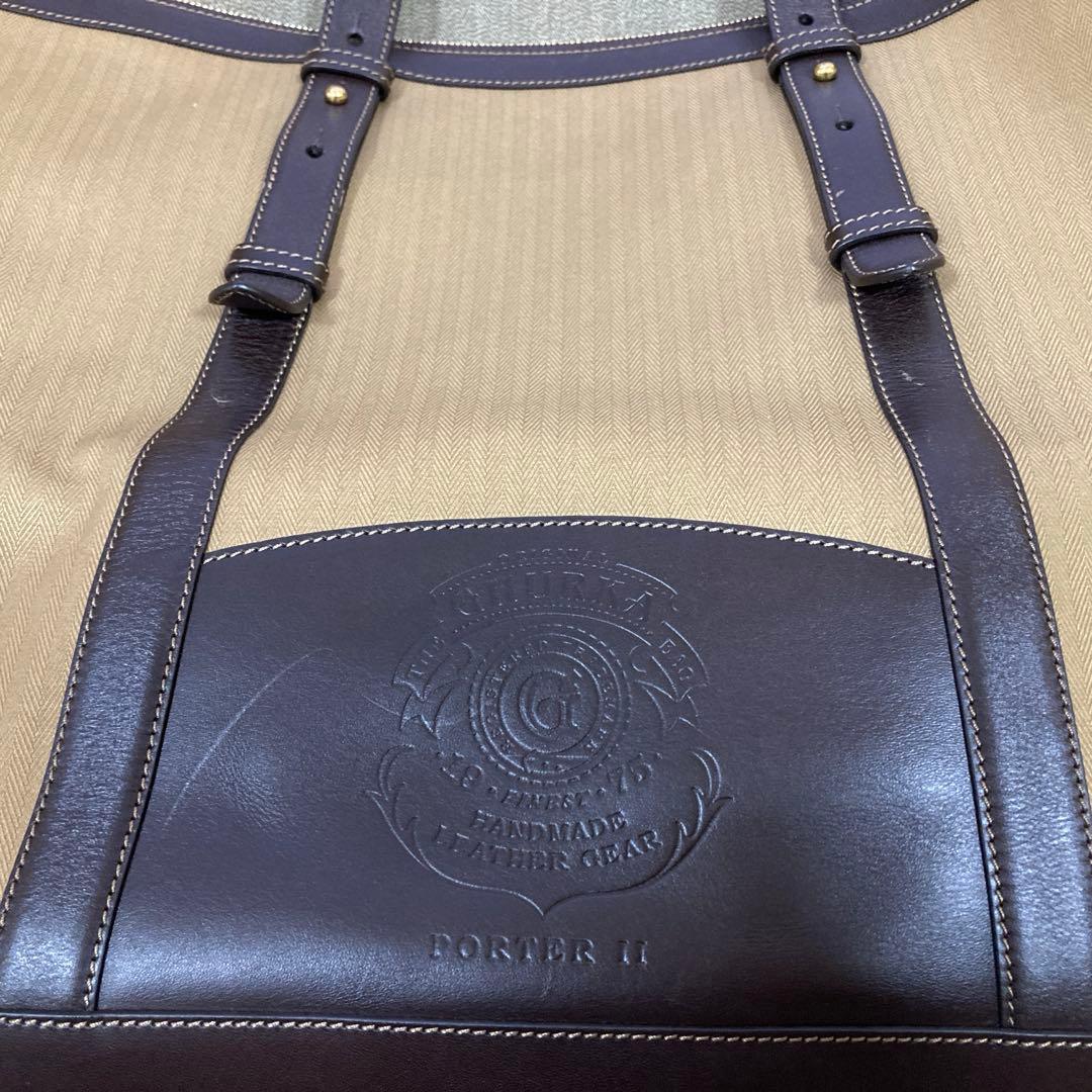GHURKA トートバッグ Norwalk porter II Dune