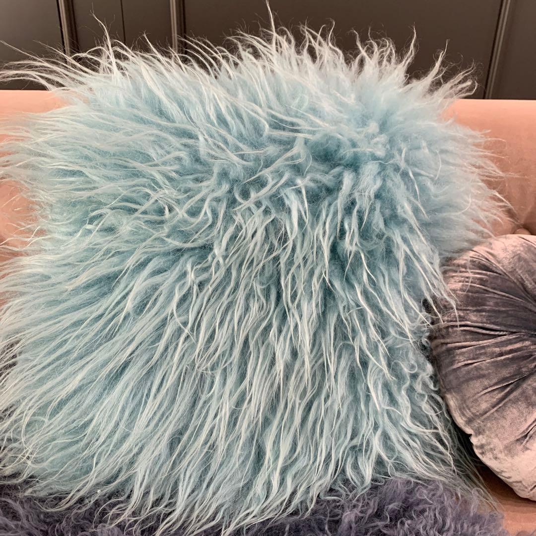 Dyreskinn シープスキン　クッション　ブランドジュリエ