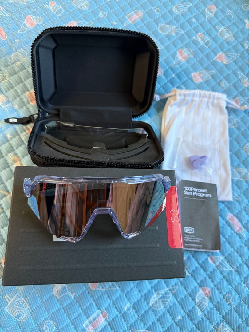 【正規品】100% ワンハンドレッド サングラス S3 Lavender