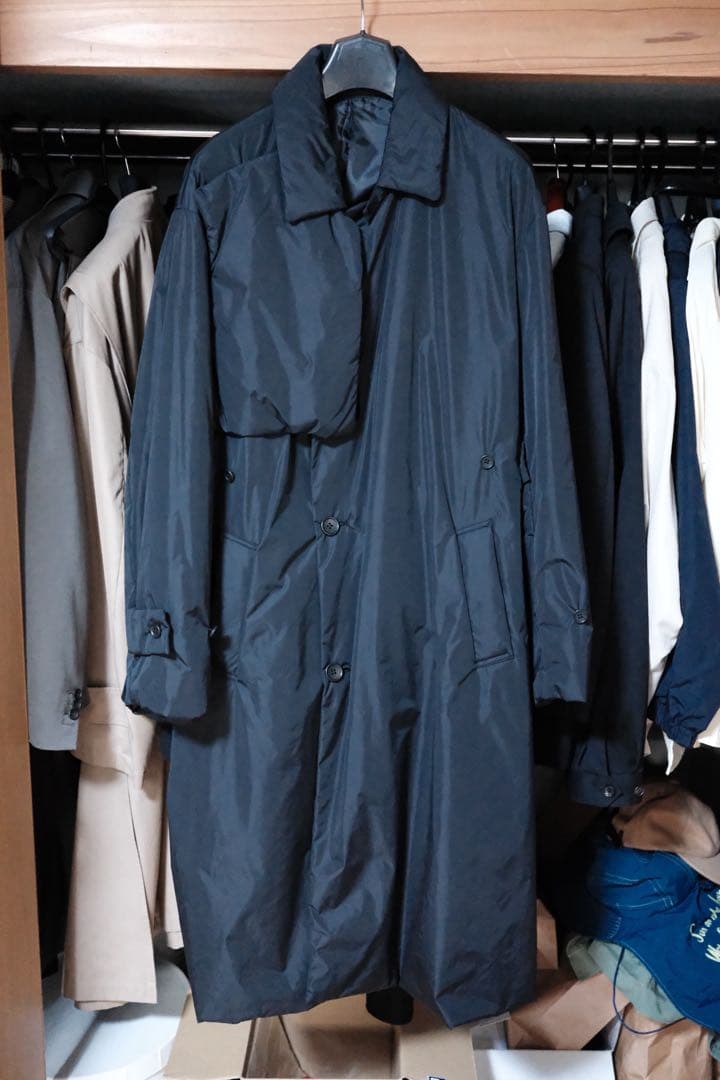 ジャケット・アウター sssteinOVERSIZED PADDEDCOATBlack stein