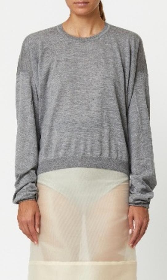 【新品】Plan C スクエアドレープドカシミアニット