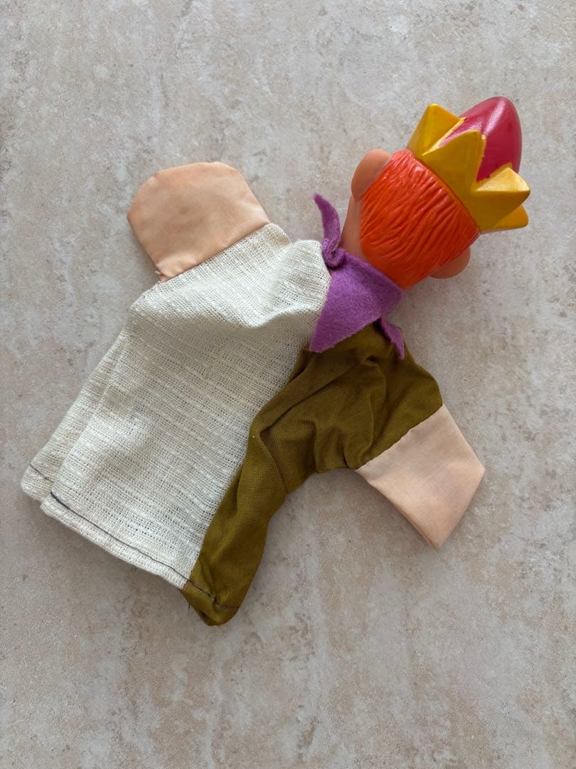 ス*ー様 ビンテージ　パペット人形　デビル　ピエロ　おばあちゃん　お姫様　警察官