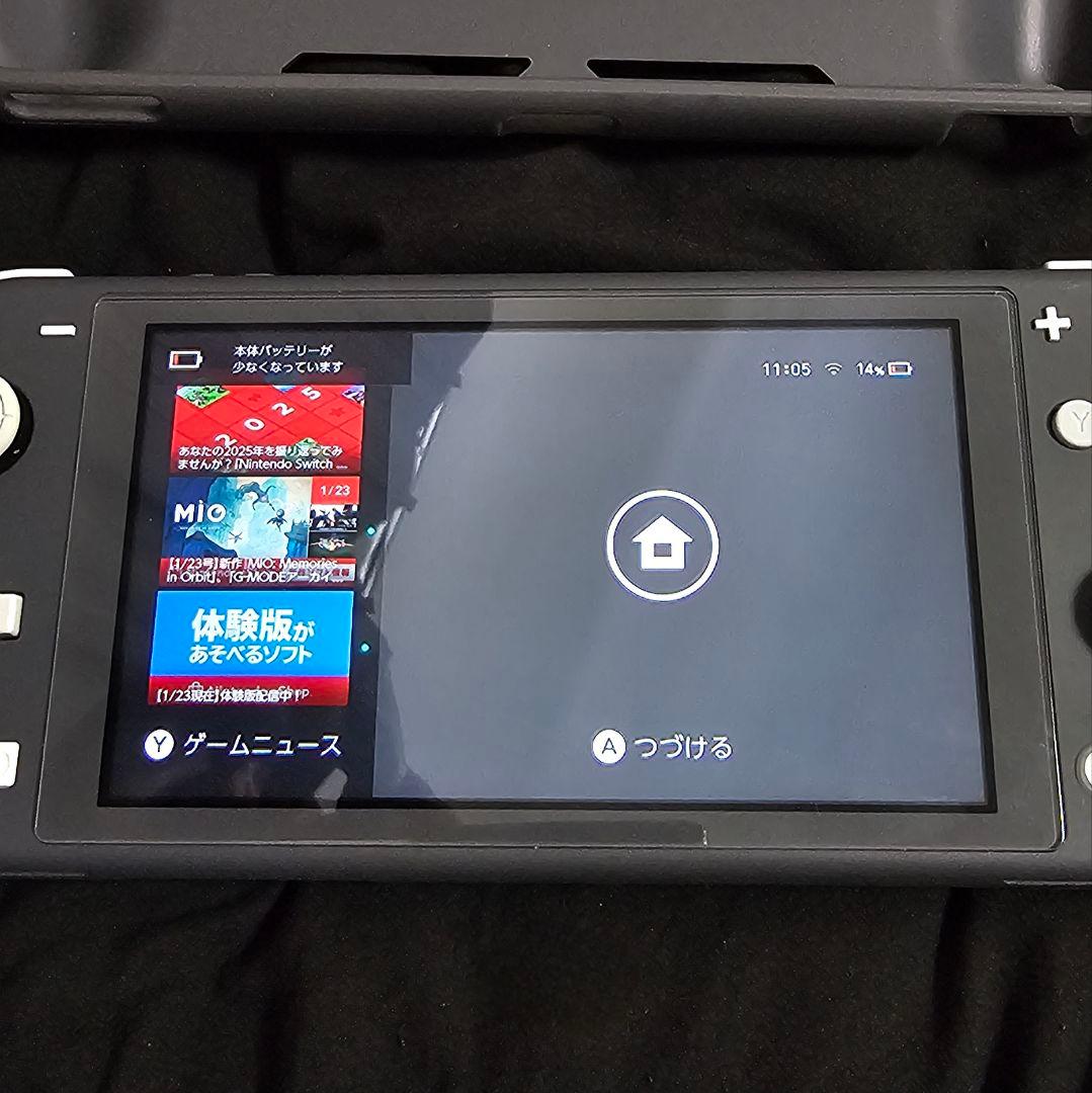 P*！様 【箱・充電器あり】Nintendo Switch Lite グレー
