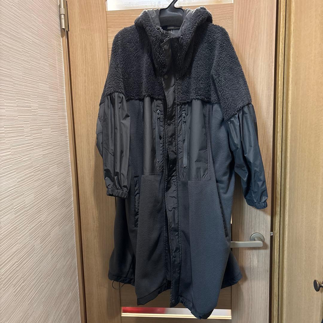 新品タグ付　ヤマダヤ　LASUD（ラシュッド） フリースドッキングロングブルゾン