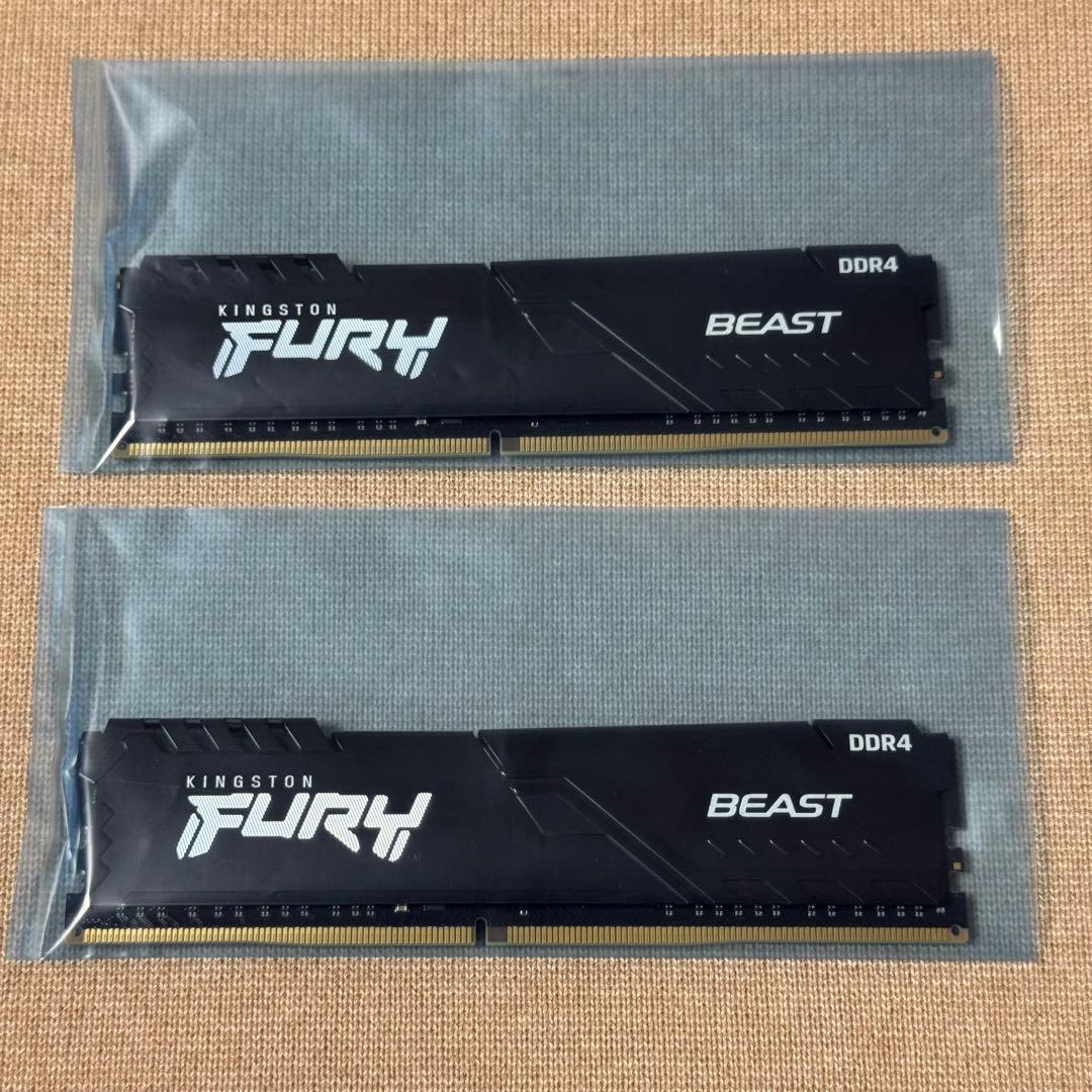 Kingston DDR4-3600 32GB (16GB×2) 動作確認済