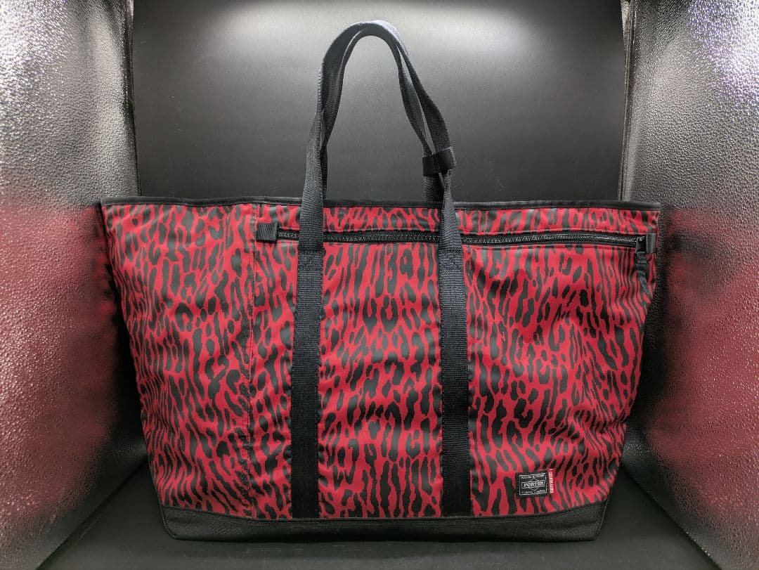 WACKO MARIA × PORTER トートバッグ リバーシブル レッド