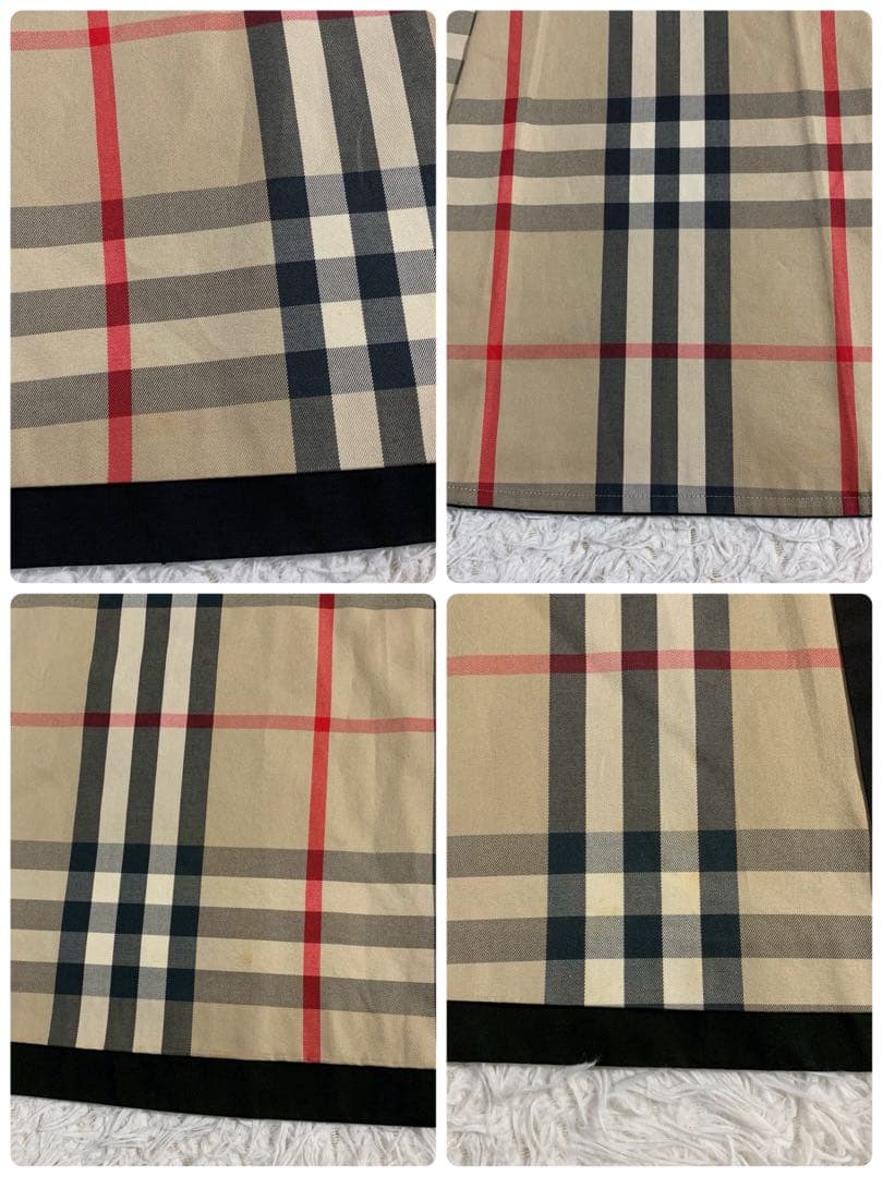 バーバリーロンドン　トレンチコート　カシミヤライナー　ベルト　ノバチェック　黒