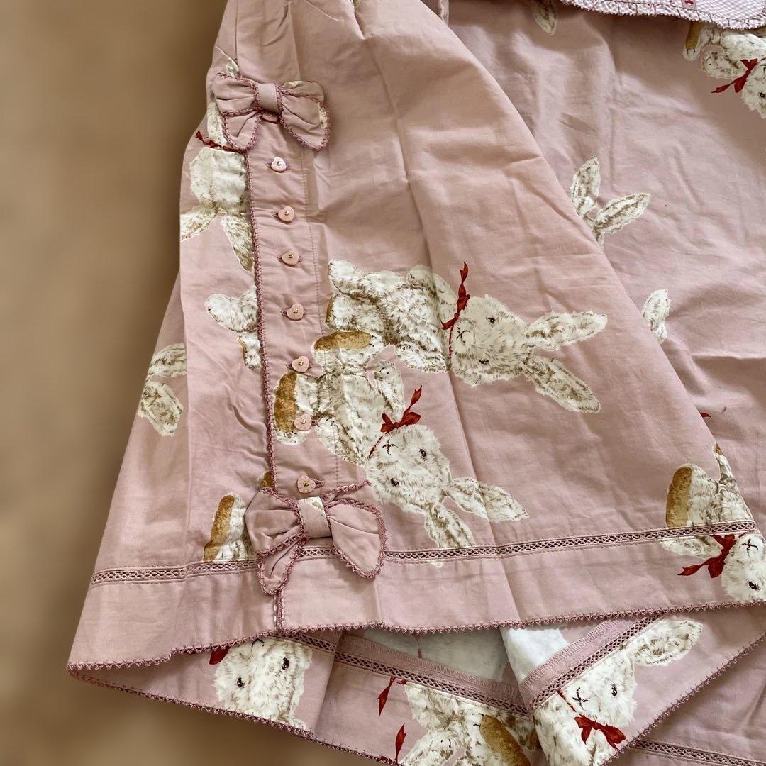 ピンクハウス　うさぎ　スカート　新品　ピンク