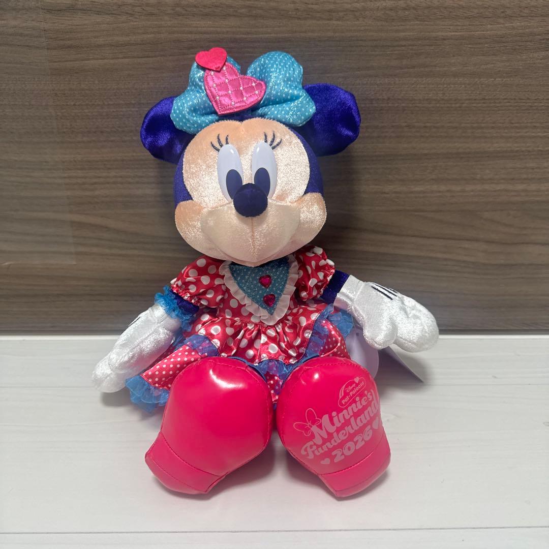 お顔激選 ミニーのファンダーランド ぬいぐるみ 2026 パルパルーザ