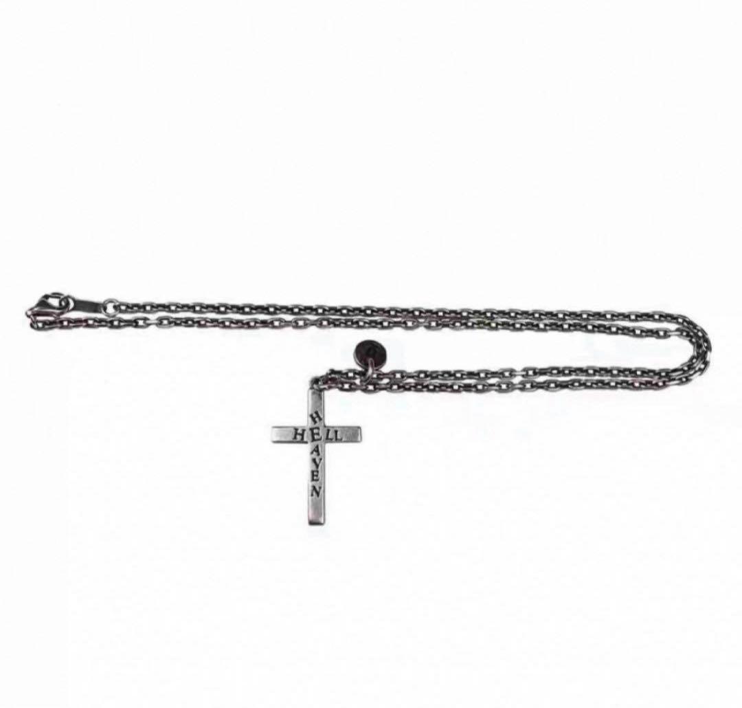 UNDERCOVER 02AW 魔女期　クロスネックレス　silver