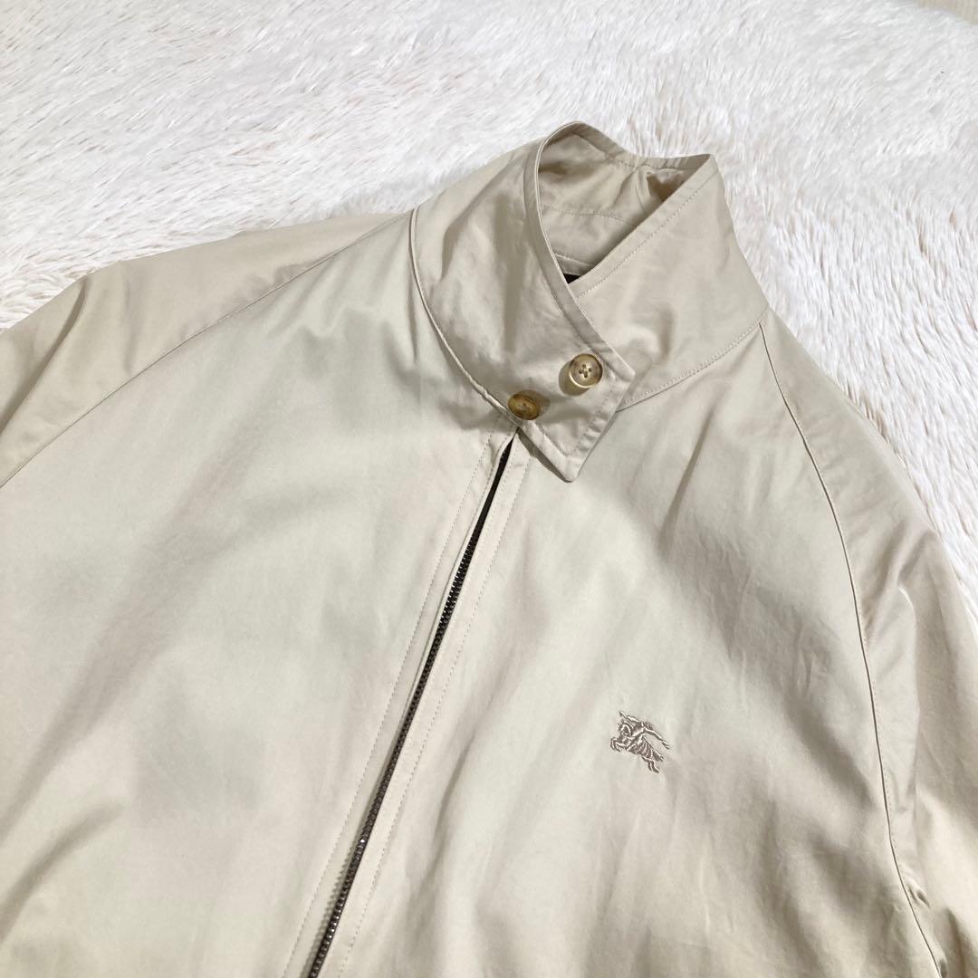 極美品 BURBERRY スウィングトップ ノバチェック ホースロゴ コットン