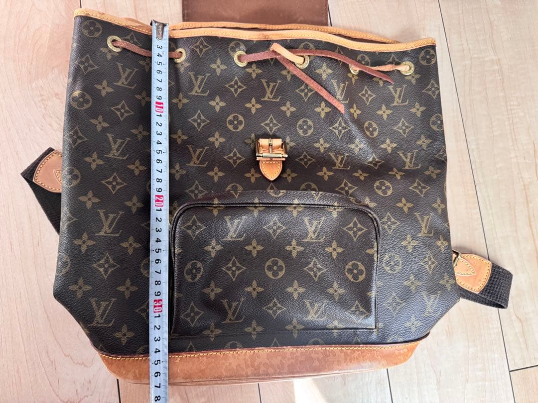 ルイヴィトン モノグラム モンスリ リュック バックパック 正規品