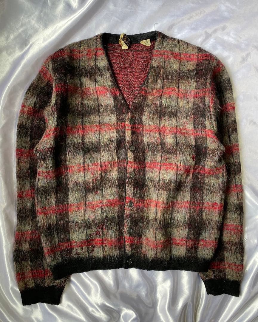 いつでも眠れるカビゴン 専用 60's Mohair Cardigan XL