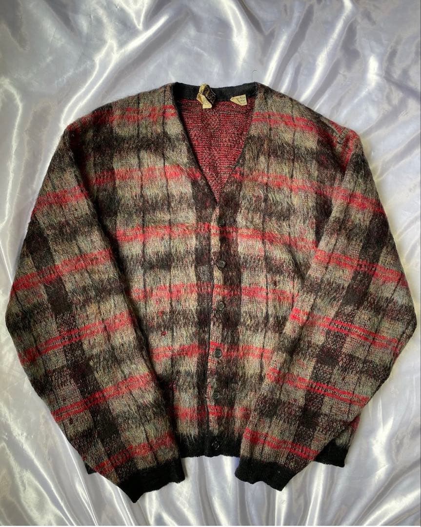 いつでも眠れるカビゴン 専用 60's Mohair Cardigan XL