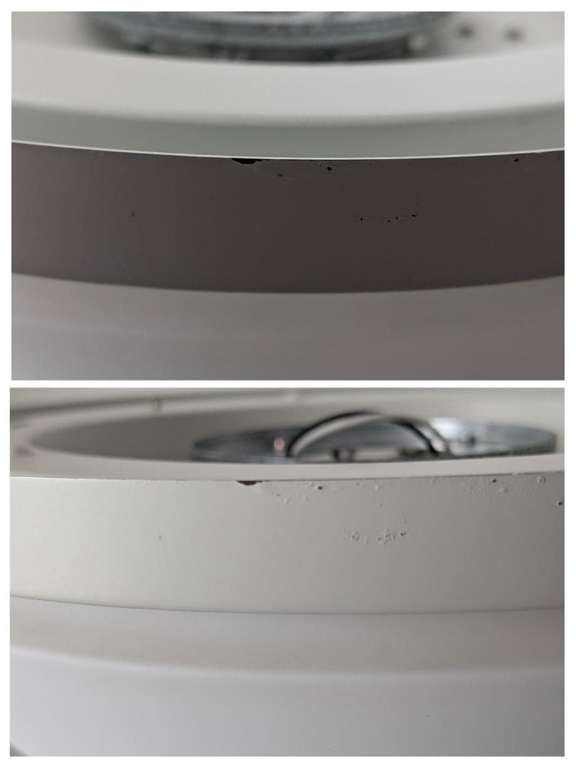 ビンテージ ヤマギワ リンブルグ 半球 シーリングライト ランプ Φ34 廃盤