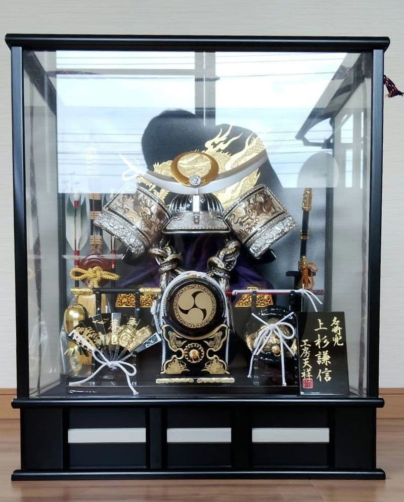 五月人形と衣装セット　　中古