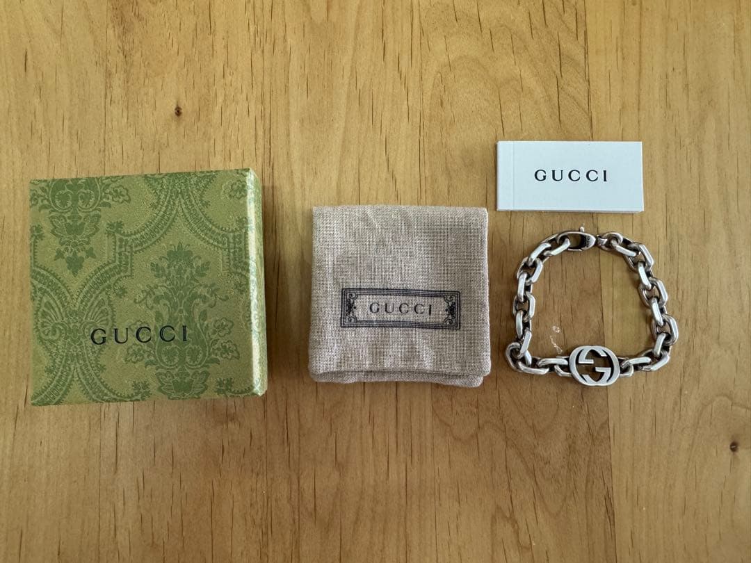 GUCCI グッチ インターロッキング ブレスレット
