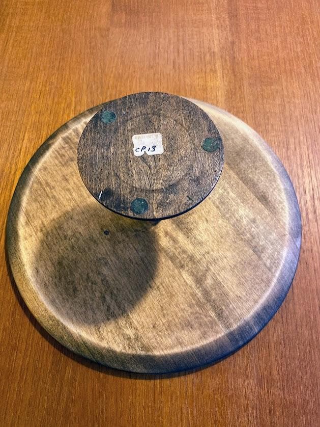 1970s アメリカ製 ヴィンテージ ケーキスタンド オイルフィニッシュ