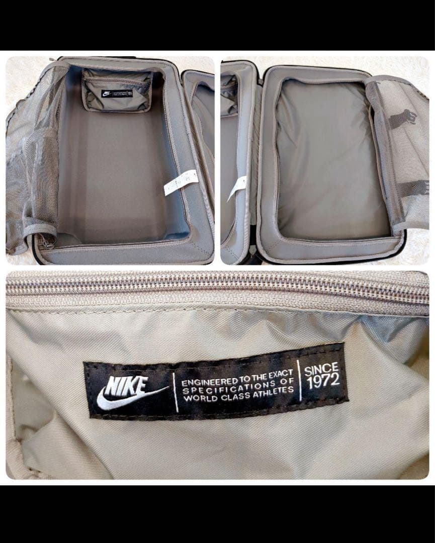美品レアサイズ NIKEナイキ キャリーケース 2輪 軽量 ブラック