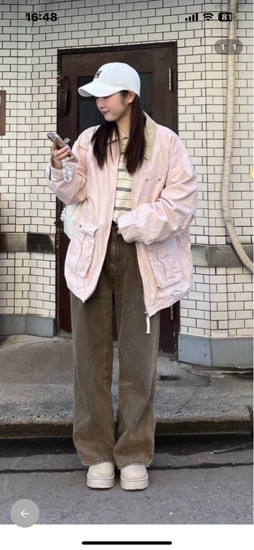 3/30までの限定価格‼️ 美品 ニコアンド ヴィンテージ配色ワークジャケット