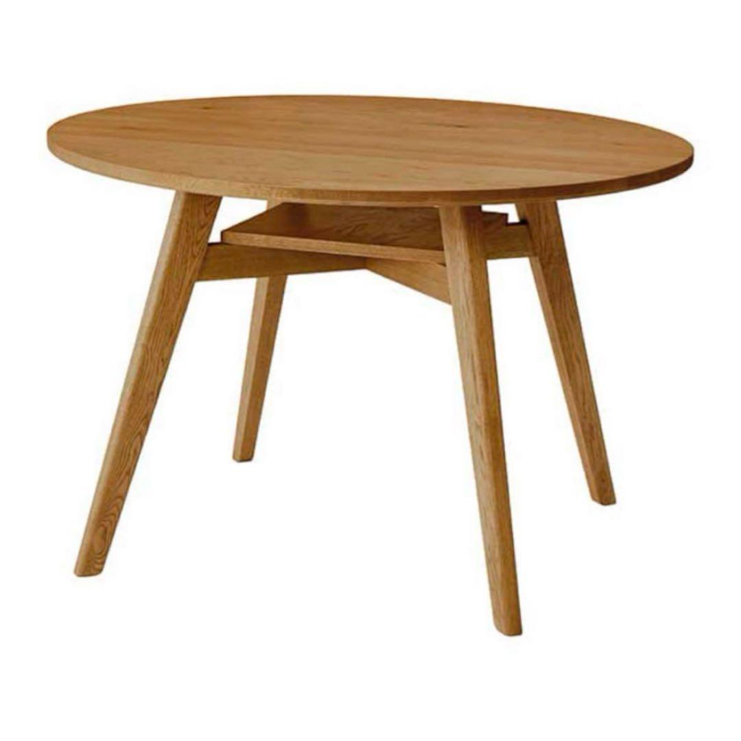 unico ADDAYラウンドダイニングテーブル