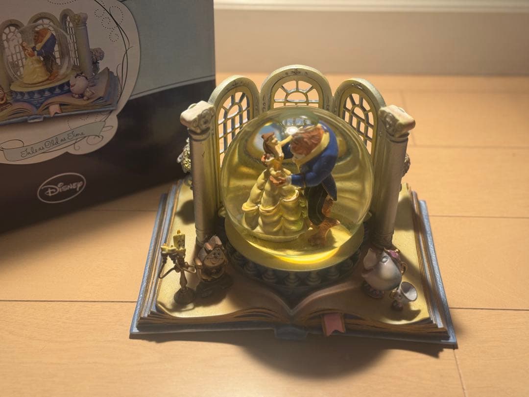 【激レア★ Hallmark】美女と野獣　スノードーム　スノーグローブ