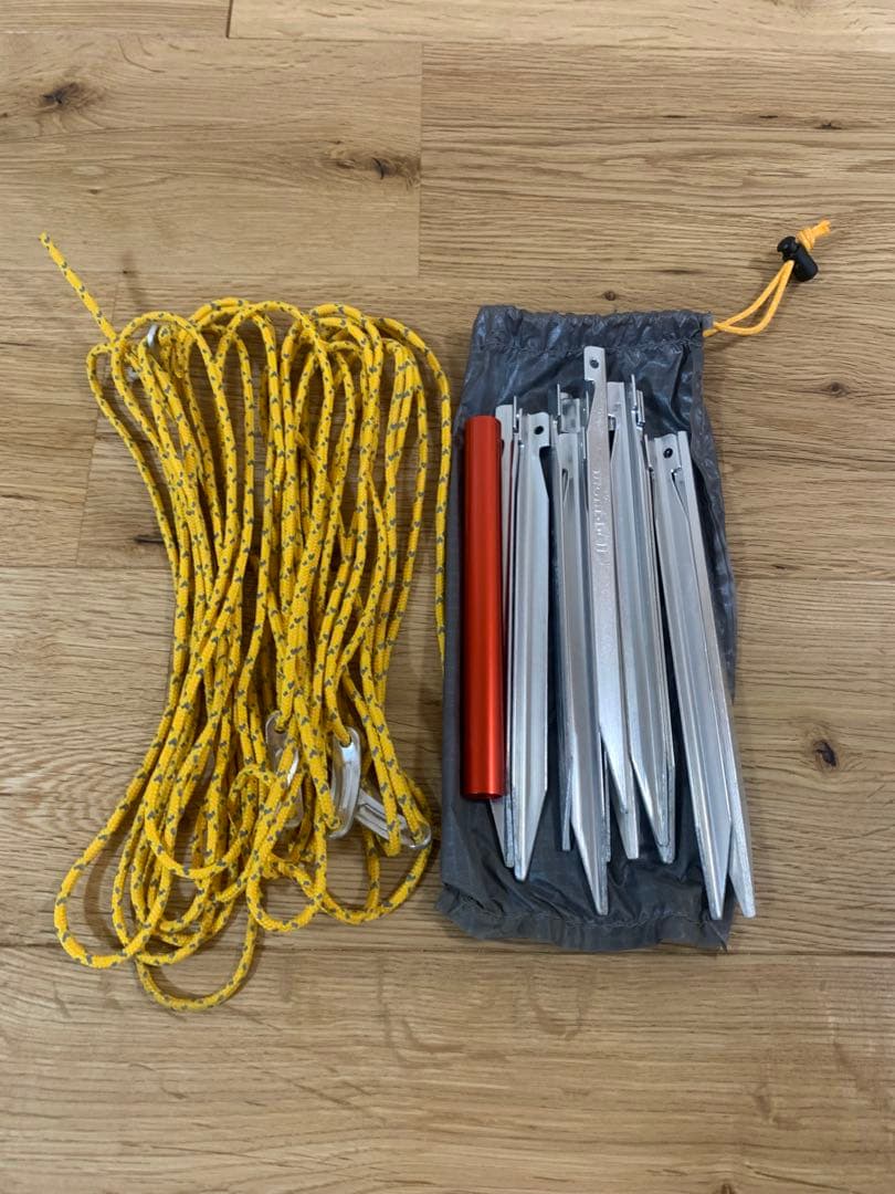 モンベル　ステラリッジテント2　吊り下げ式　グラウンドシート付き