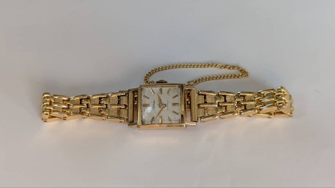 TAKANO タカノ Sabrina 18K 手巻き時計17 ジュエル