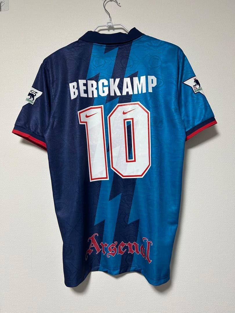 Arsenal アーセナル ベルカンプ 95/96 ユニフォームアウェイ