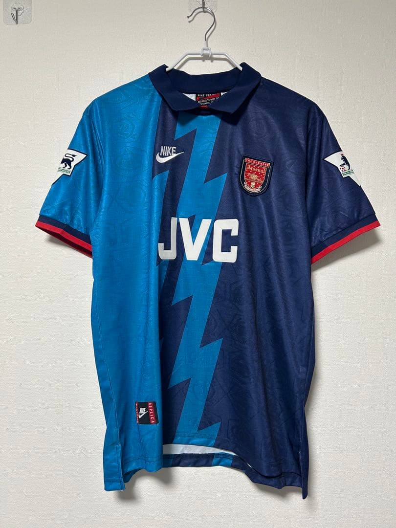 Arsenal アーセナル ベルカンプ 95/96 ユニフォームアウェイ