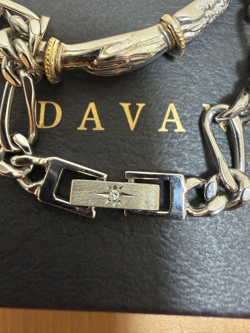DAVAN シルバー925 ブレスレット プラチナ仕上げ　完全オーダー非売品
